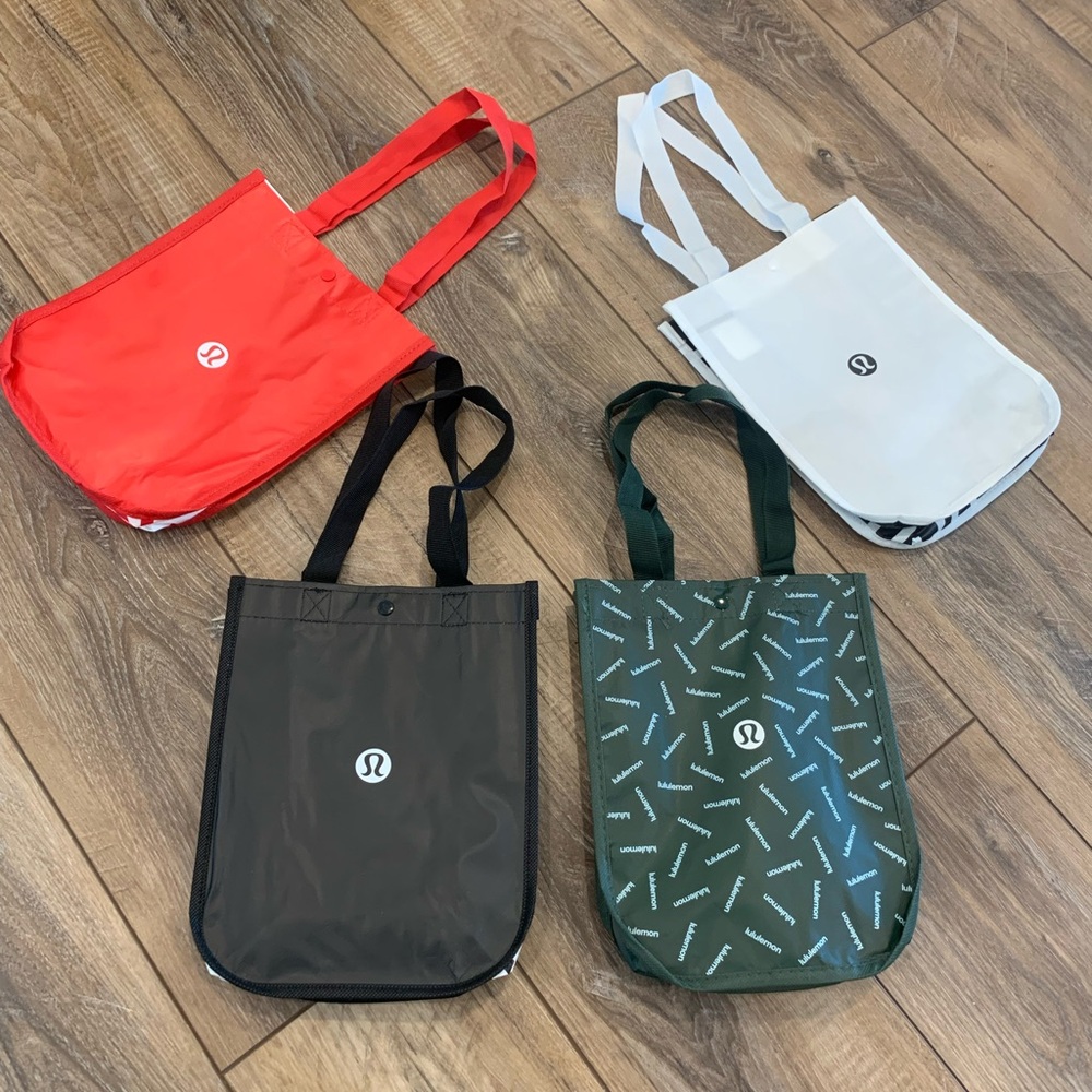 4 Reusable Lululemon Bags